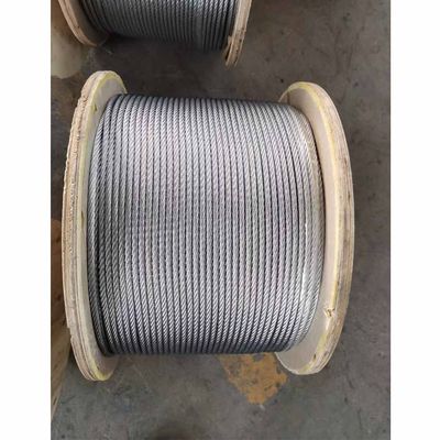 kopen 6x19S FC 6mm gegalvaniseerd staaldraad touw voor het opheffen en trekken van derricking applicaties online manufacture