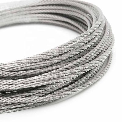 Goede prijs. 6X24 7FC gegalvaniseerd staaldraad touw voor vissen 16mm-90mm Diameter structuur online