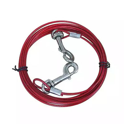 kopen 7x19 Pvc gecoate gegalvaniseerde staaldraad touw hond bind kabel binnen speciaal vrij snijbaar staal online manufacture
