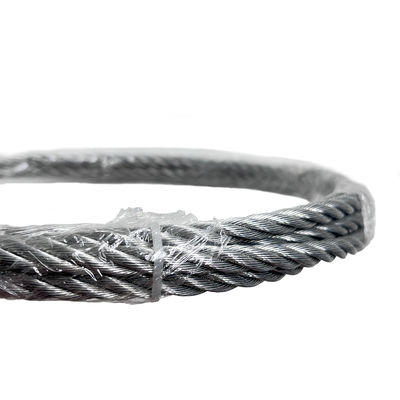 kopen 4x31 WSC 8,3 mm gegalvaniseerd staaldraad touw in standaard AiSi koolstofstaal kwaliteit voor de bouw online manufacture
