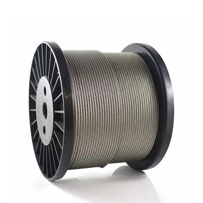 kopen Niet-gecoat 16 mm toren kraan spanningskabel staaldraad gegalvaniseerd staal touw voor standaard AiSi online manufacture