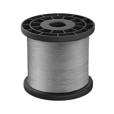 kopen 1x7/1x19/1x37 touwen draad 304 316 roestvrij staal kabel touwen voor lift Duurzaam en professioneel draad touw online manufacture