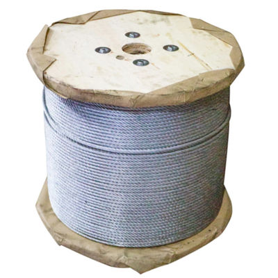 kopen 7*7 7*19 Liften Stalen kabeldraad met niet-legeringsmateriaal en hoge sterkte online manufacture