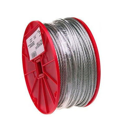 kopen 7*7 5,0 mm gegalvaniseerd stalen draad touw gegalvaniseerd vliegtuigkabel AISI 304 roestvrij staal binnen Andere verwerkende dienst online manufacture