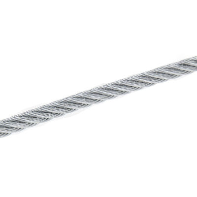 kopen OEM AISI 304 roestvrij staal 3/64 7x7 gegalvaniseerde vliegtuigkabel 500 voet spoel voor zware toepassingen online manufacture
