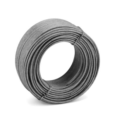 kopen Corrosiebestendig 7X19 gegalvaniseerd vliegtuigkabel Lifting Steel Draadkabel AISI 304 roestvrij staal online manufacture