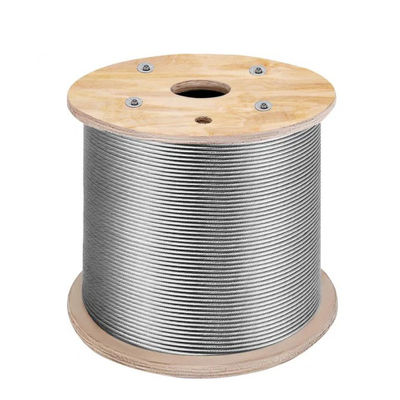 kopen Koolstaal 6*19 FC Ongegalvaniseerd en gegalvaniseerd staaldraad met roestvrij staal online manufacture