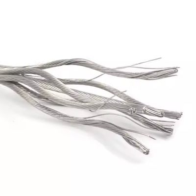 kopen Niet-gelegeerd staaldraad 1x19 2,6 mm 3 mm 4 mm gegalvaniseerd voor moeilijke en veeleisende omgevingen online manufacture
