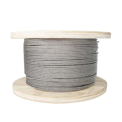 Goede prijs. 150ft Standaard AiSi 7x7 Staaldraadkabel SS 7*7 Roestvrij staaldraadtouw Industrieel online