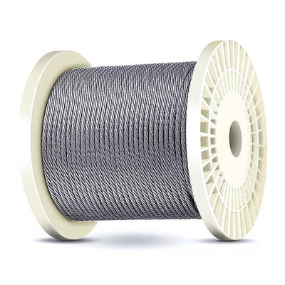 kopen Stalen kern 7x7 Stalen ss Kabeldek Railing kits Hardware T316 Inoxkabel 3/16 inch Vliegtuigkabel 1000FT Roestvrij staal Draad touw online manufacture