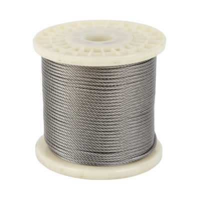 kopen SS Kabel A2 A4 Stalen Kabeltouwen 1x3 1x7 1x19 1x37 6x7 7x7 7x19 Inoxkabel AISI304 304L 316 316L Type kern Stalen kern online manufacture