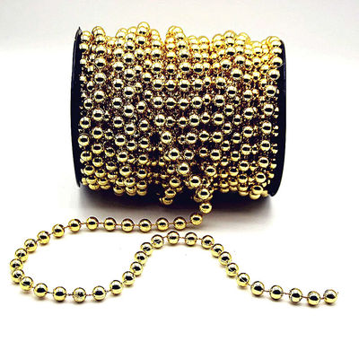 kopen 2.4mm Custom Colors Plastic Ball Chain Gepolijst Afwerking voor DIY Wedding online manufacture