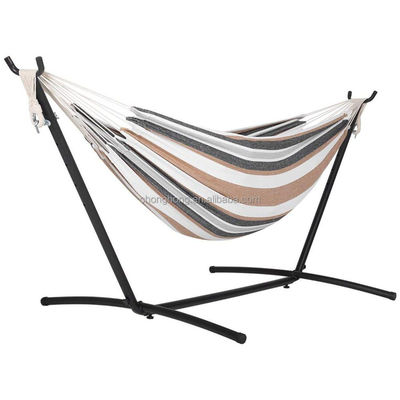 Goede prijs. Dubbele hangmat Twee personen hangmat stoel met staal stand/ruimtebesparende staal stand hangmat online