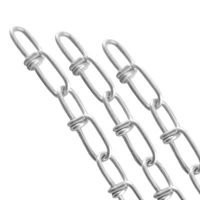 kopen Gegalvaniseerde DIN5685 Korte Dubbele Lus Schakelketting Lasloze Geknoopte Ketting online manufacture