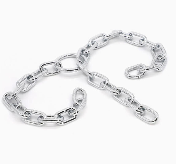 Gouden schakelketting met ronde paperclipschakel 8.6 mm breed - Lengte