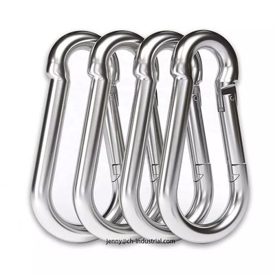 Goede prijs. 400 lbs laadvermogen Sleutelhanger Carabiner Clip roestvrij staal AISI304/316 Afwerking ZINK online