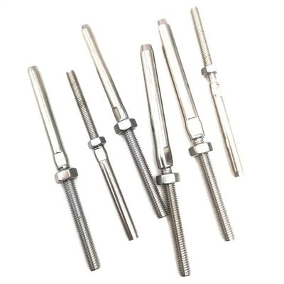 Goede prijs. OEM zware roestvrij staal 316 draad touw swage stud draad terminal met moer online