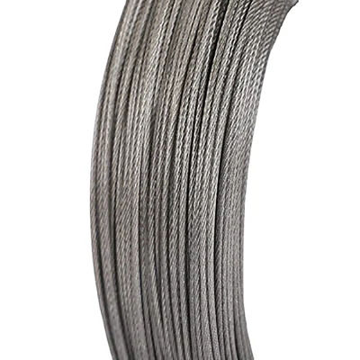 Goede prijs. Hoge sterkte 0,9 mm gegalvaniseerd staaldraad touw 7 * 3 type voor timing gordel en transportband online