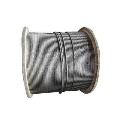 Goede prijs. 8.6 mm gegalvaniseerd staaldraad touw voor Cradle Tolerance ± 1% warm gedompeld en gegalvaniseerd online