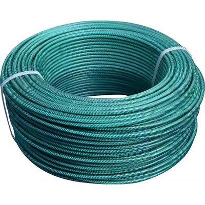 Goede prijs. Koudverwarmingsstaal Speciaal PVC / Nylon bedekt roestvrij staal draad touw Vliegtuigkabel online