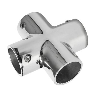Goede prijs. AISI316 roestvrij staal 90 graden cross tee connector voor maritieme hardware spoorverbinding online