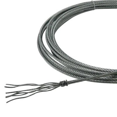 Goede prijs. Gegalvaniseerd roestvrijstalen staalkabel 7x7 constructie met 1,2 mm-16 mm diameter voor industrieel gebruik online