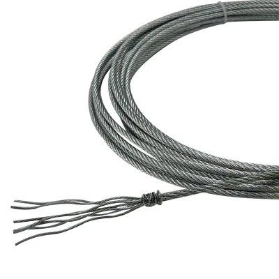 Goede prijs. Roestvrij staal gegalvaniseerd draad touw 7*7 7*19 1,2 mm-16 mm voor industriële toepassingen online