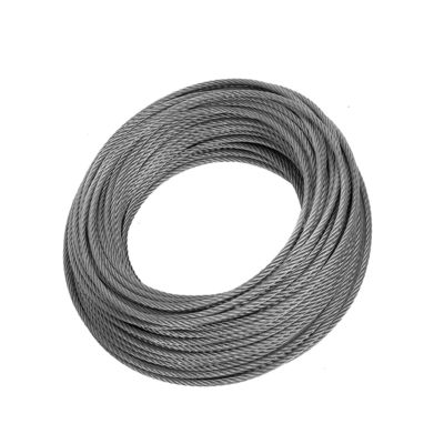 Goede prijs. 1/4 roestvrijstalen kabel met 7x19 bouwstrengen kern breekspanning 600 lb online
