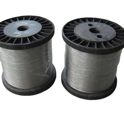 Goede prijs. 300m spoel 5mm gegalvaniseerd draad touw voor bundeling 6 * 12 7FC verwerking Service Buigen online