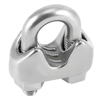 Goede prijs. Gegalvaniseerde finishing rigging hardware gemakkelijke installatie roestvrijstalen kabel klampen online