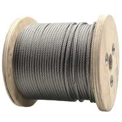 Goede prijs. 6x31WS FC 25 mm ongegalvaniseerd staaldraad touw voor het boren en langdurige prestaties online