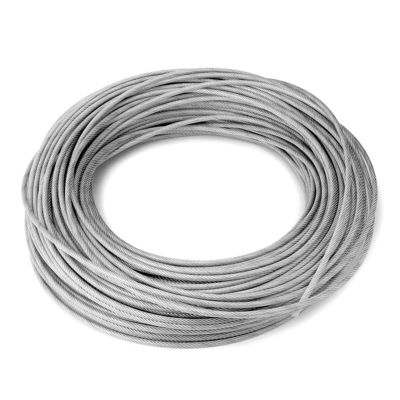 Goede prijs. 190 lbs Breaking Strength 7x7 Vinyl Coated Steel Aircraft Cable geoptimaliseerd voor buiten online