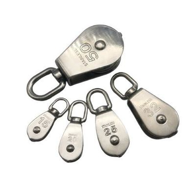 Goede prijs. Bouwrigger Hardware Eén wiel Draaiend katrolblok Roestvrij staal online