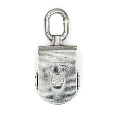 Goede prijs. Zinkgeplatte afwerking roestvrij staal 304 Draad touw Lifting katrol blok 25mm online