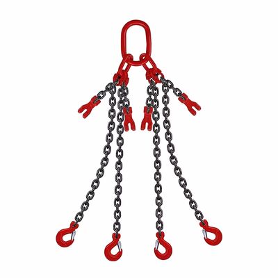 Goede prijs. G80 G100 Vierbenen Lifting Chain Sling Hook Chain voor Link Functie Andere in zwart online
