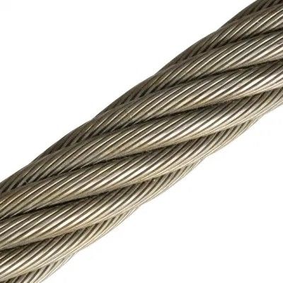 Goede prijs. Stalen kern 8x19W FC/IWRC 1/16'' 3/32' 1/8' 5/32' 3/16' 1/4' 5/16' Draadtouw voor het tillen online