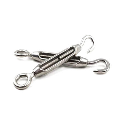 Goede prijs. Hooggepolijste roestvrijstalen rigging hardware Europese type oog en haak open lichaam turnbuckle online