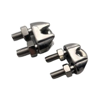Goede prijs. Zilveren afwerking roestvrij staal touwclamp voor het tillen en riggen van hardwarebehoeften online