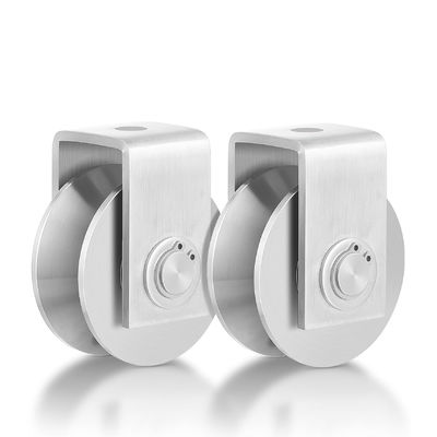 Goede prijs. V-groef rollers schuifdeuren Roller dubbele lagers Wiel voor schuifdeuren online