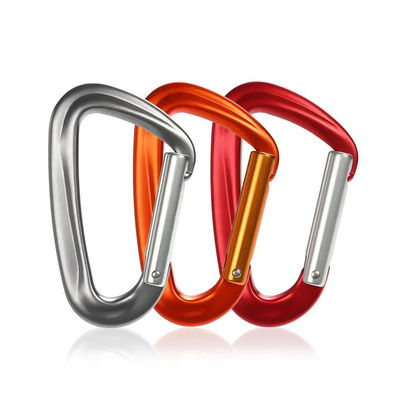 Goede prijs. Aluminium D-vorm karabiner clip 24KN Snap Hook voor verschillende toepassingen online