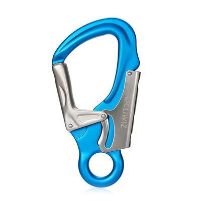 Goede prijs. 35KN Aluminium Carabiner Veiligheidshoek Clip voor zware bergklimmen online