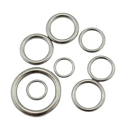Goede prijs. 2.5*7.5mm 316/304 Roestvrij staal Mini Marine Riem Gesweisd Ronde O Ring online