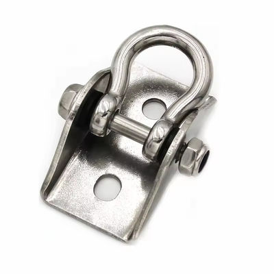 Goede prijs. Fabriek zwaar werkend roestvrij staal 304 316 Swing hanger boog boei type plafond draaiende hangende haak voor yoga hangmat online