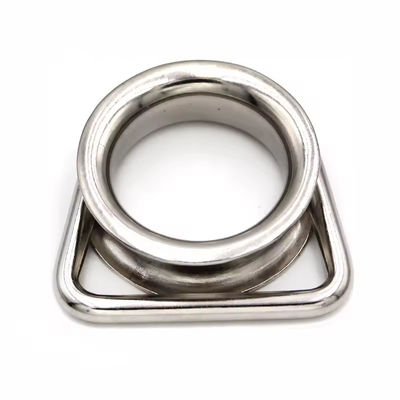 Goede prijs. SS304 316 roestvrij staal ronde duim zonneschaduw zeilen hoek link hardware D ring duim online