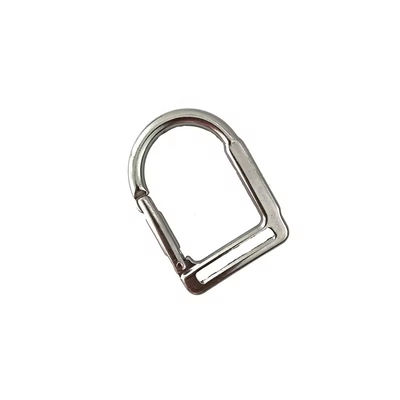Goede prijs. Helder wit vergrendelingscarabiner klimmen roestvrij staal snap hook online