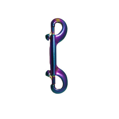 Goede prijs. Hot Sale Regenboog Kleur Snap Hook voor Sleutelhanger Hangen Clamps online