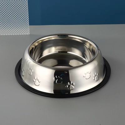 Goede prijs. Huisdier schalen voeders roestvrij staal anti-slip hond schalen voeder voor thuis geen lcd-scherm online