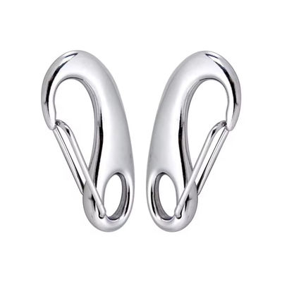 Goede prijs. 316 roestvrij staal eivormige veer Snap Hook Clip voor kamperen online