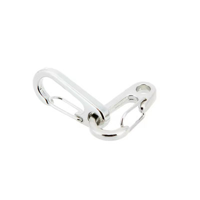 Goede prijs. Roestvrij staal Mini Hook Carabiner Clip Snap Hook voor Sleutelhanger online