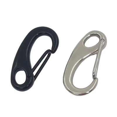Goede prijs. Roze roestvrij staal karabiner eivormige rigging hardware voor sleutelhanger online